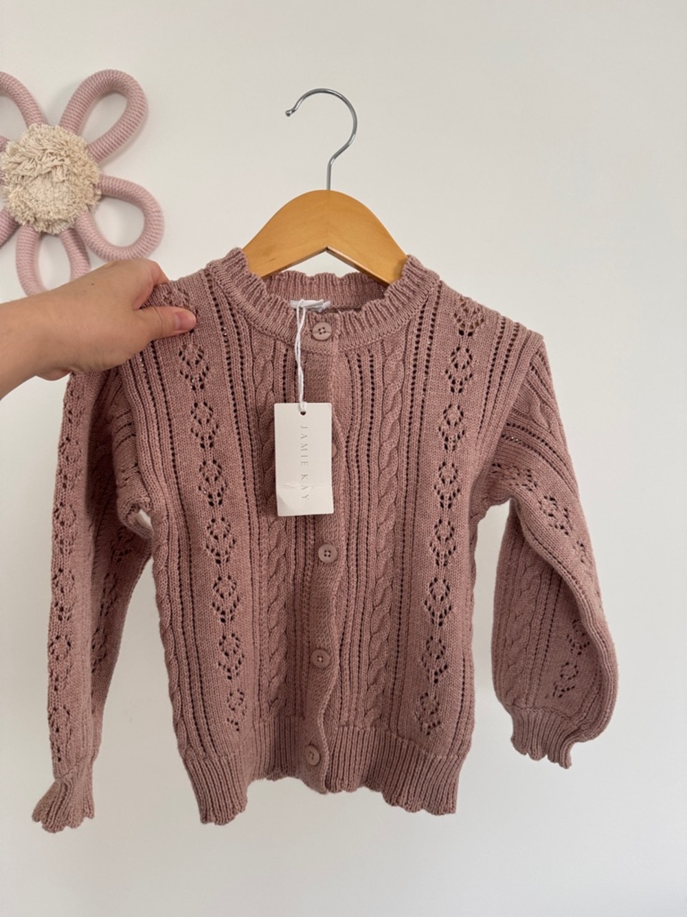 Jamie Kay Dusty Eleanor Knitted Cardigan